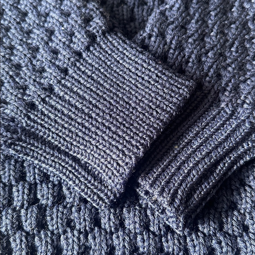 Vintage Peter Storm Sweater Medium 100% Pure Wool Made in Great Britain - Picture 5 of 7